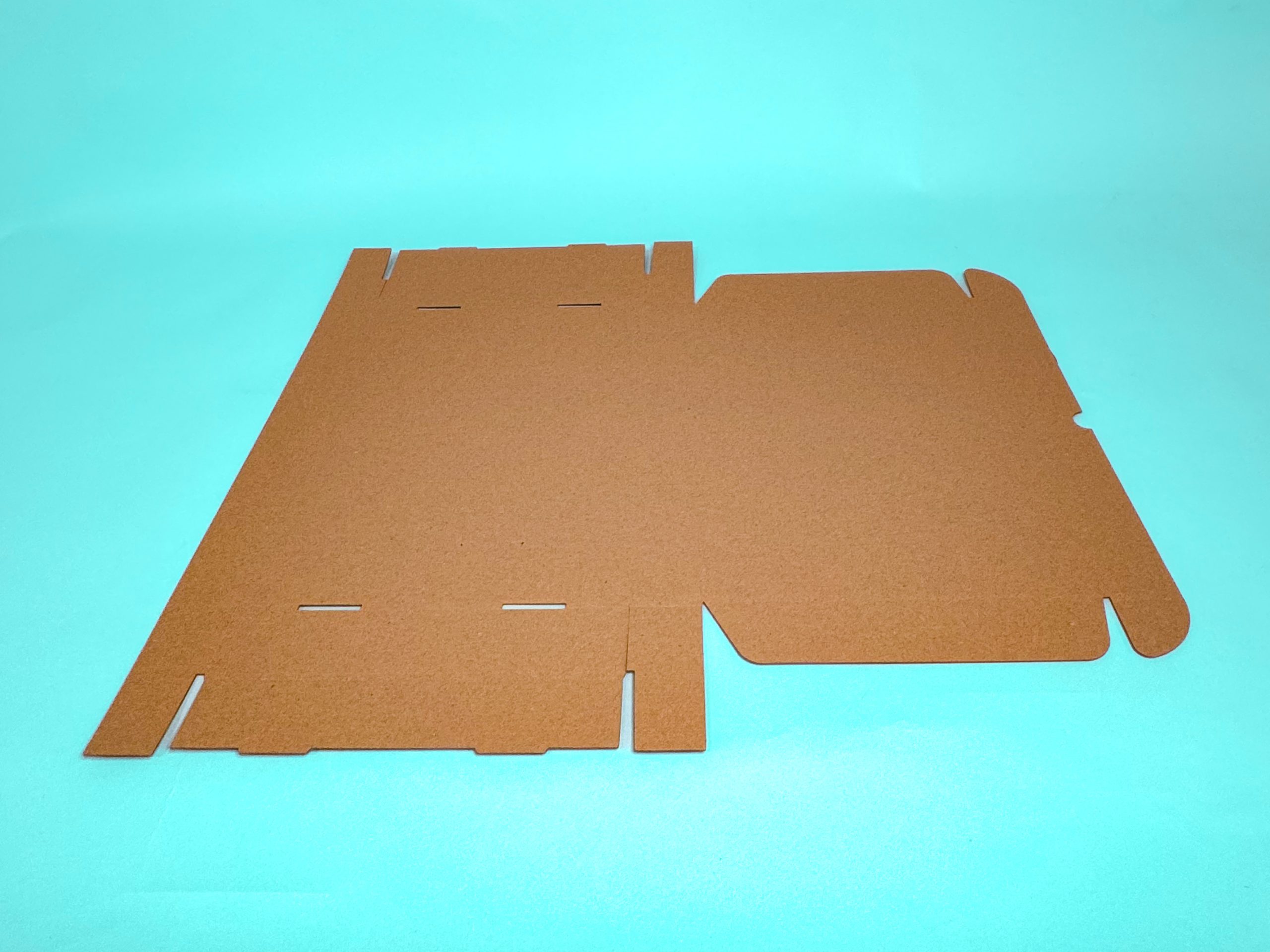 Hullámkarton doboz 332x245x45mm, barna - Image 4